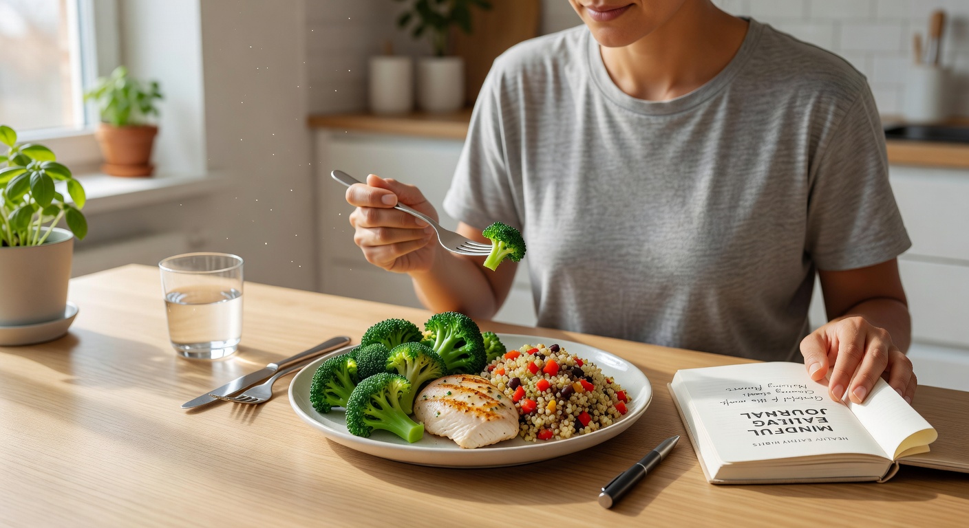 Mindful eating habit