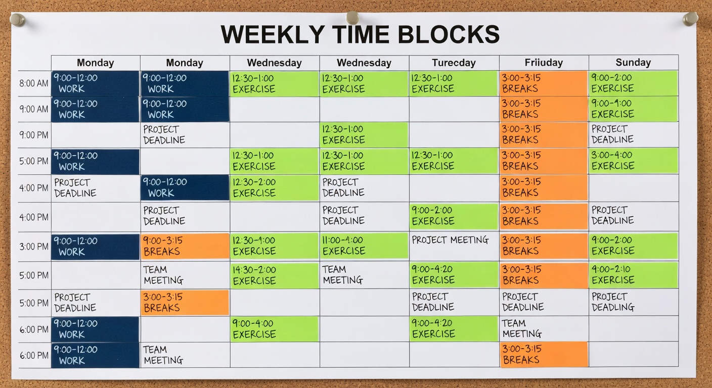 Bullet journal habit tracking